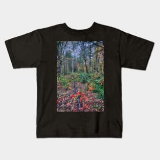 Track Trough Autumn Kids T-Shirt